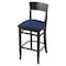 Holland Bar Stool Co 30" Bar Stool, Black Finish, Graph Anchor Seat 316030Blk014 - alternate 1
